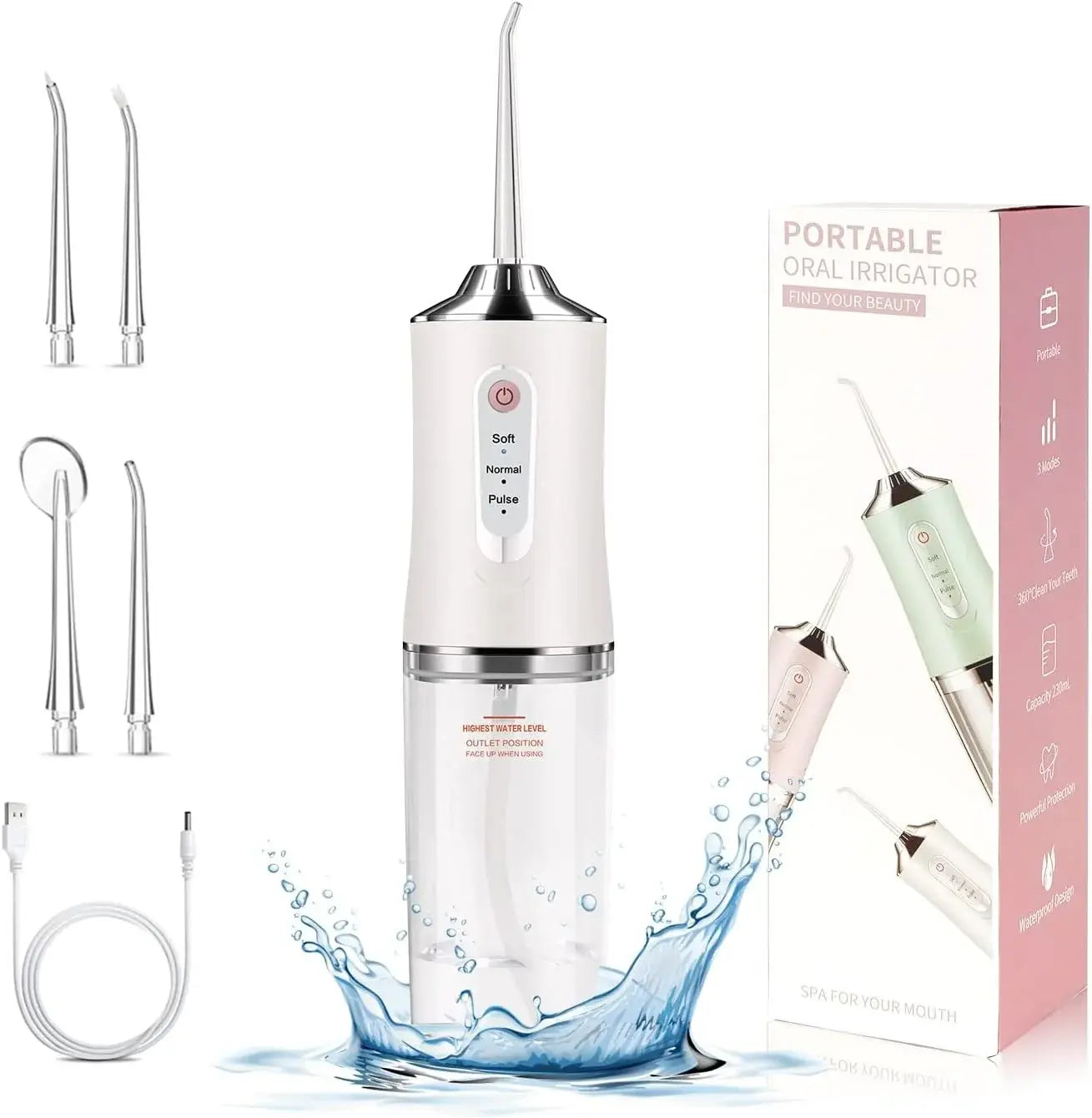 Irrigador Dental Pro — Limpieza profesional en casa